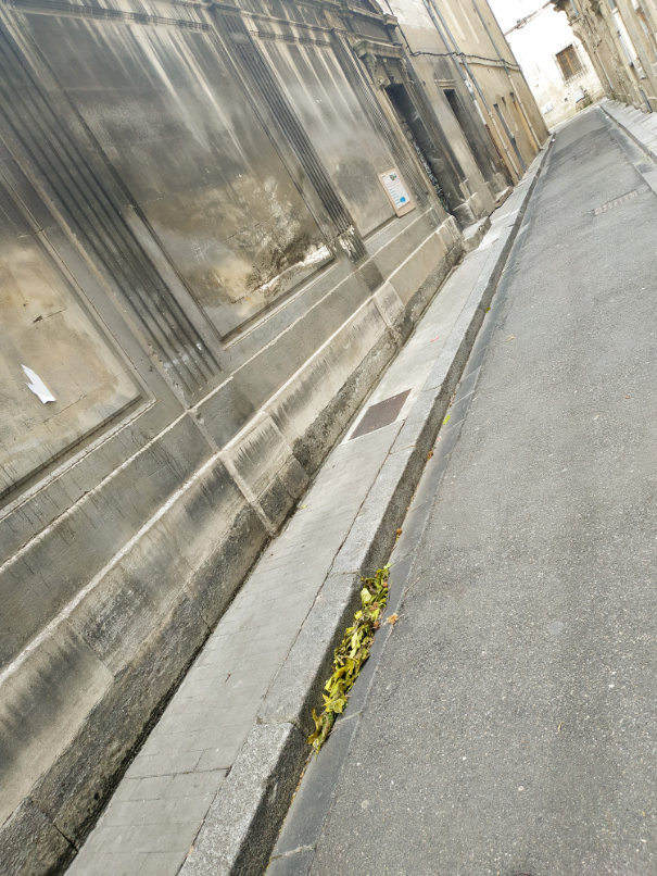 ‘Lapin à la Moutarde’ research: a sidewalk